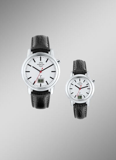 Tijdloos radiografisch partnerhorloge van Master Time 